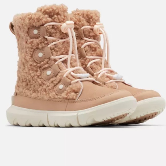 Sorel Youth Explorer Joan Cozy Boots Big Kids NEW - Picture 2 of 12